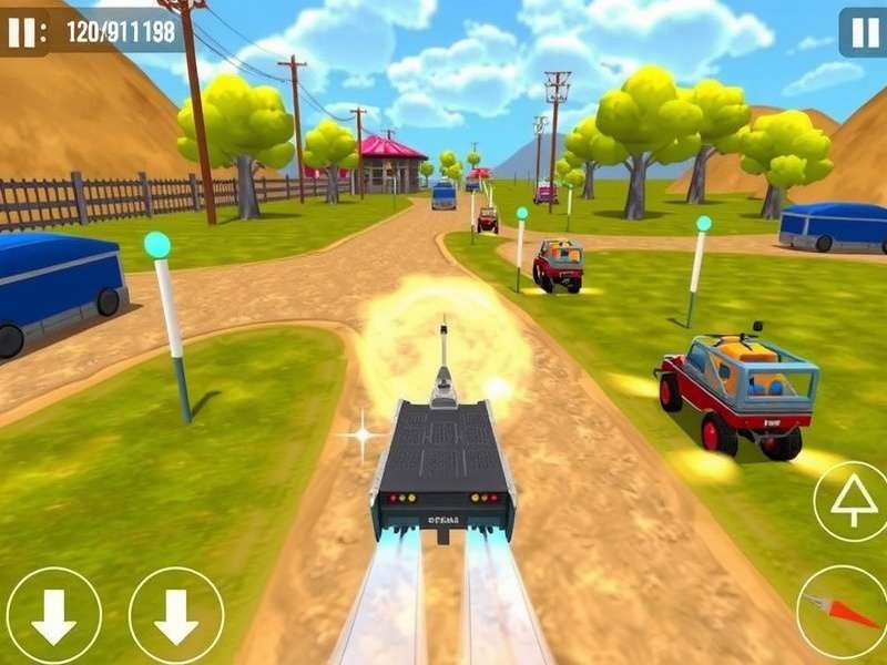 Dashing Deccan Blitz Gameplay Screenshot